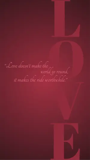 Cherry coded minimalist love quote Valentine’s Day Instagram story template