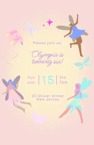 Join us for a birthday party for a girl