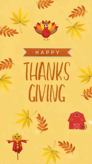 A Thanksgiving Card With A Turkey And Leaves Thanksgiving Template