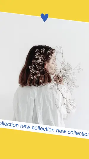 new collection story minimal instagram 