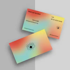 Business Card Design Mockup Instagram Post