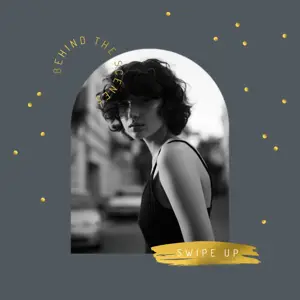 Gold luxury blogger influencer Instagram post template   