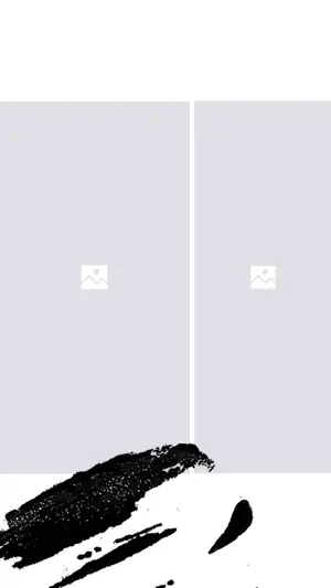 Black Splash White Placeholders Instagram Template Story 