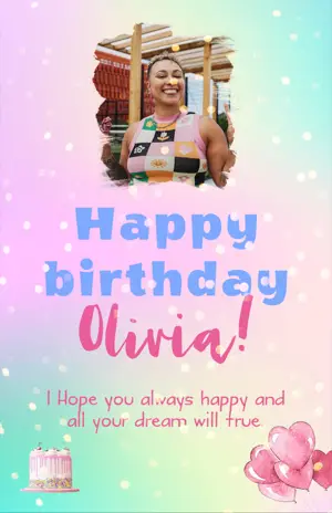 happy birthday template 