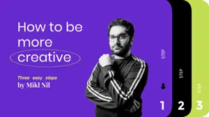 A Man Standing With His Arms Crossed In Front Of Him Magic Youtube Thumbnail Template