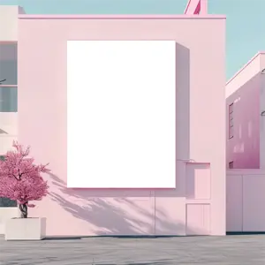 pink Urban Cool Billboard template 