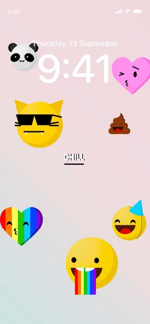 A Bunch Of Emoticions That Are On A Wall Wallpapers Template