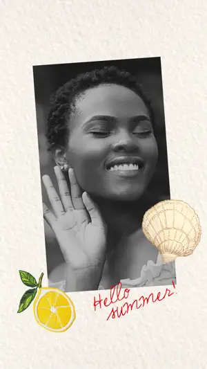 summer instagram story template