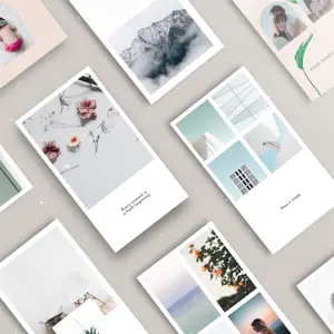 Social Media Template Digital Product Images Mockup Instagram Post 