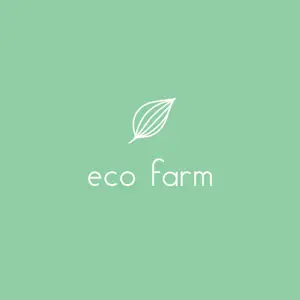 Leaf Illustration Eco Green Business Logo Template