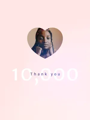 Woman Heart An Followers Instagram Post Template