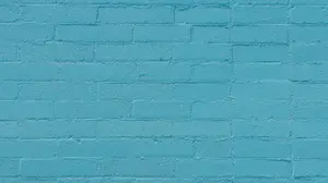 Blue Wall Zoom Chat Background Template 