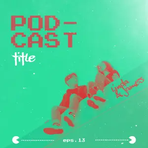 A Man Riding A Skateboard Down The Side Of A Ramp Podcast Template