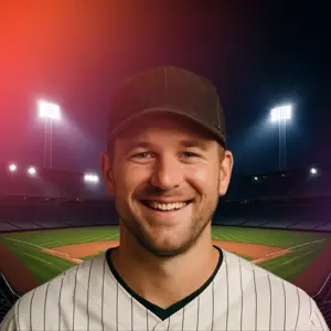 Baseball field MLB all-star games magic profile pic template