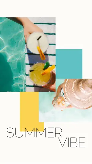 summer instagram story template