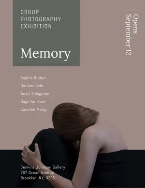 Photography Exhibition Event Flyer Template 