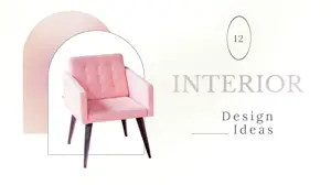 A Pink Chair Sitting In Front Of A White Wall Magic Youtube Thumbnail Template