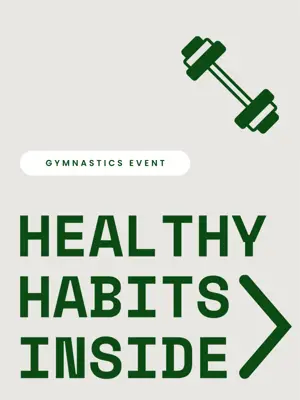 Gym sport Store Sidewalk Sign Design Template