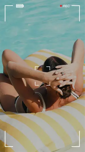 Summer photo shooting Instagram story template