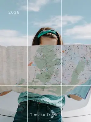 Aesthetic Travel Instagram Post