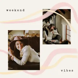 boho chic style woman home instagram post template