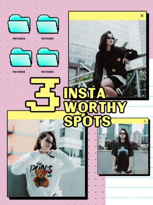 3 pictures for insta old computer style lemon8 template 