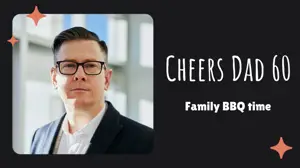 Cheers Dad family BBQ