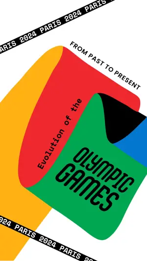 Olympics games 2024 instagram story template 