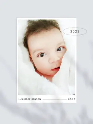 A Photo Of A Baby With A Thought Bubble Above It Baby Template