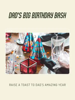 Dad’s Birthday Bash