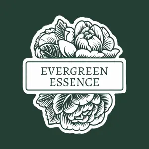 green floral illustration minimalistic simple modern logo