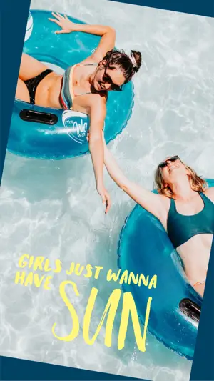 summer instagram story template