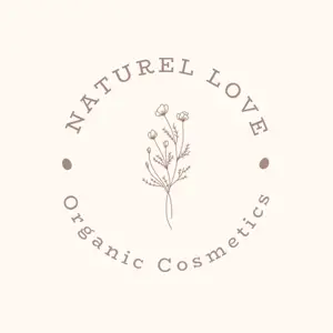 Brown Circle Floral Organic Logo Template Brand Business